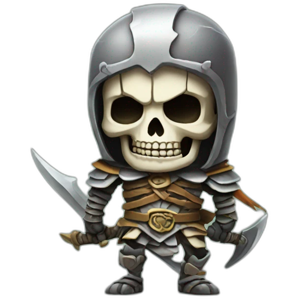 skeleton warrior emoji