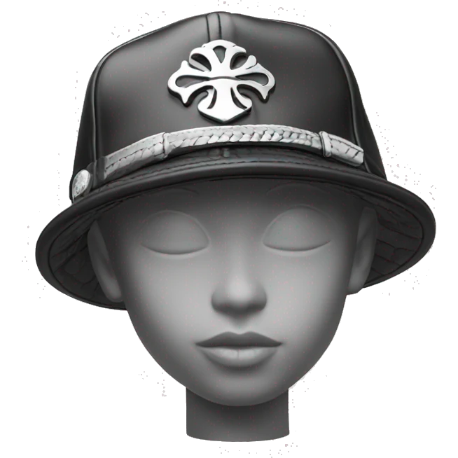 casquette chrome hearts emoji
