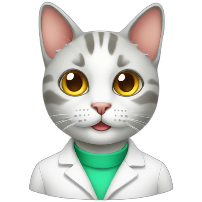 Chemist cat emoji