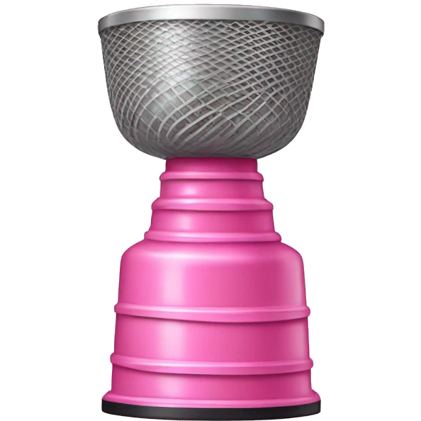 Pink Stanley Cup emoji