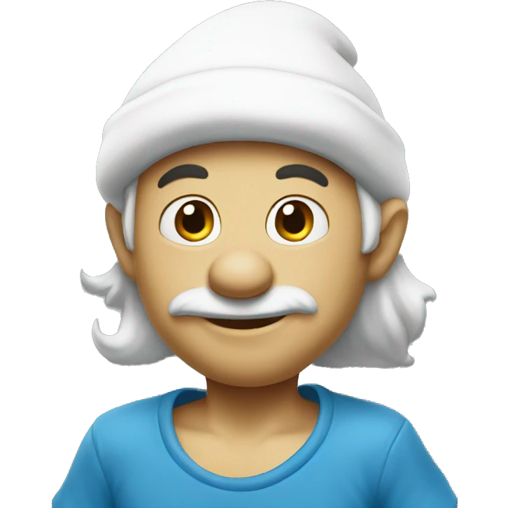 Smurf emoji