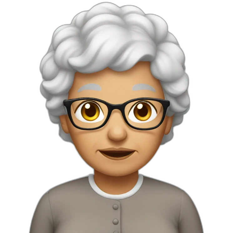 grandma emoji