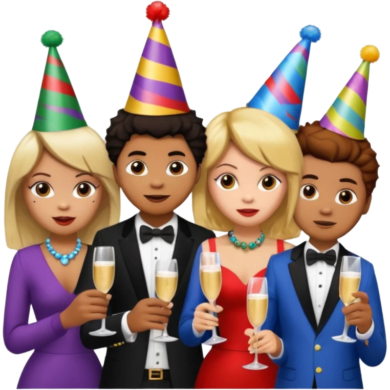 Glam jangle Quale Ricky Shoko, Tay, Tay, Rady Choppa, no Coco V Chucky emoji