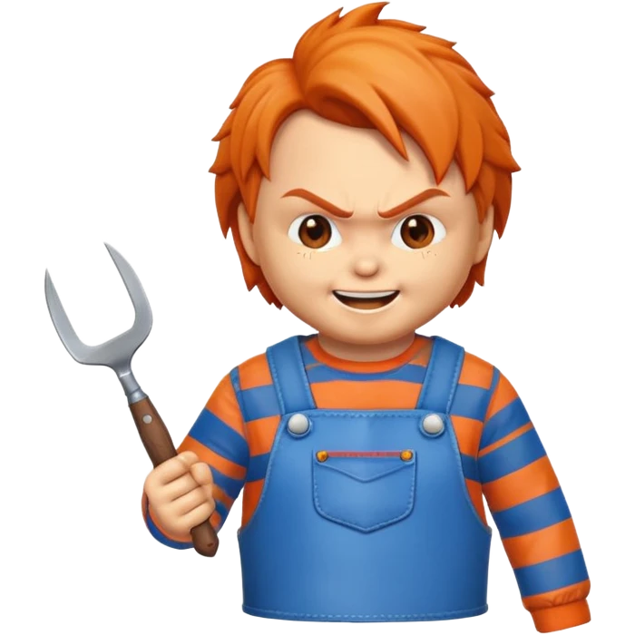 Un emojin de chuky emoji