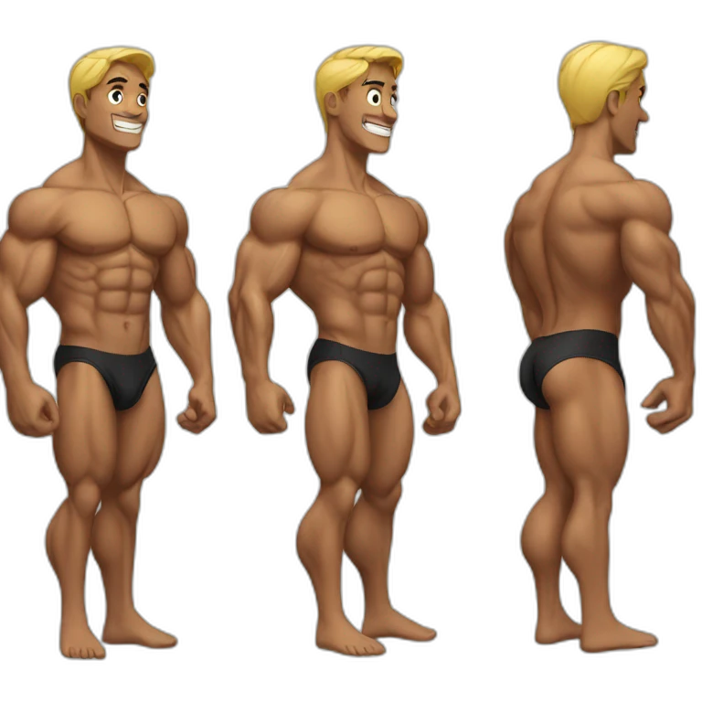 Bodybuilder emoji