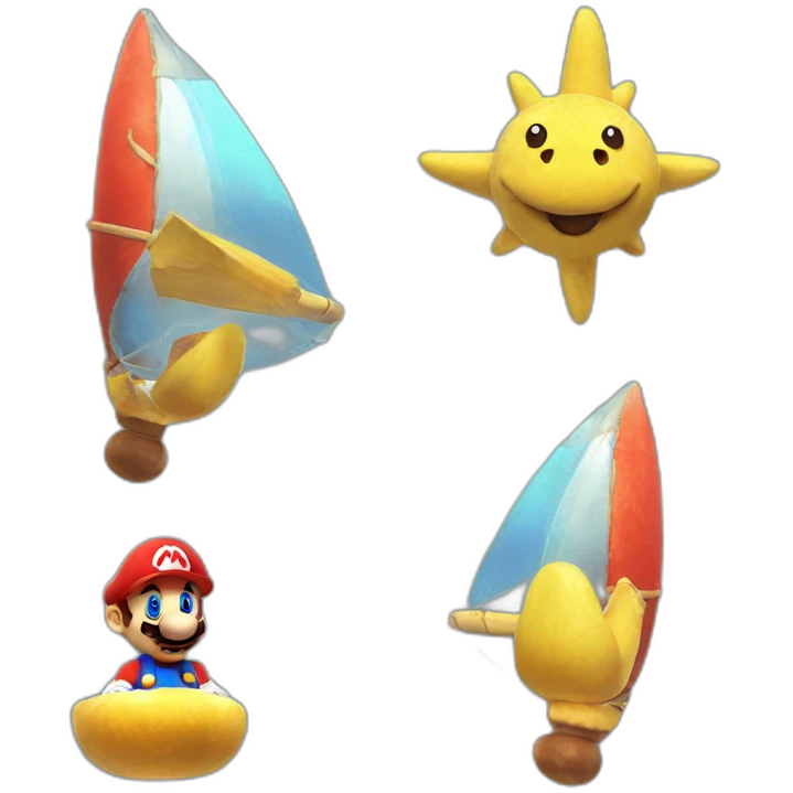 Mario sunshine emoji