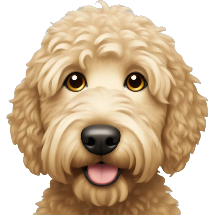 Golden doodle emoji