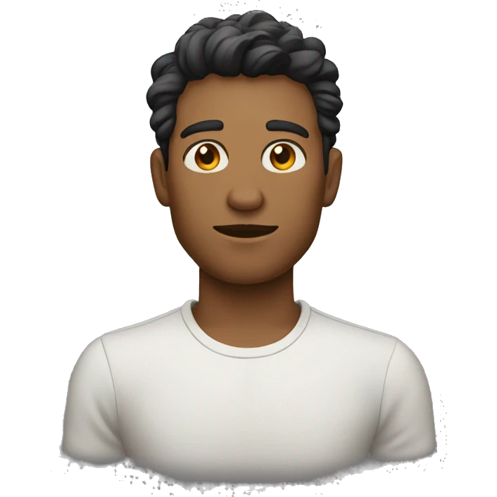 hombre  joven piel clara emoji