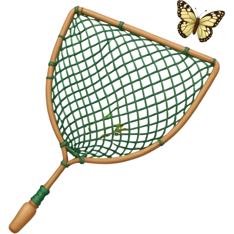 A Net From A Catching Butterflies Without The Butterflies emoji