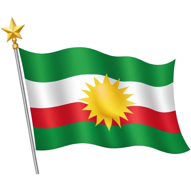 Kurdistan flag  emoji
