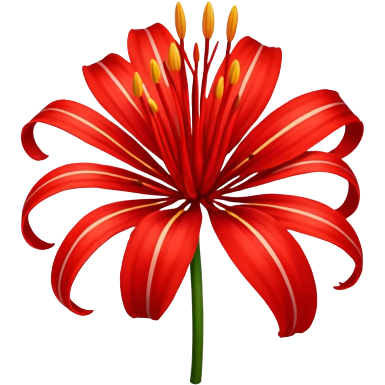 Uma flor de Lycoris radiata emoji