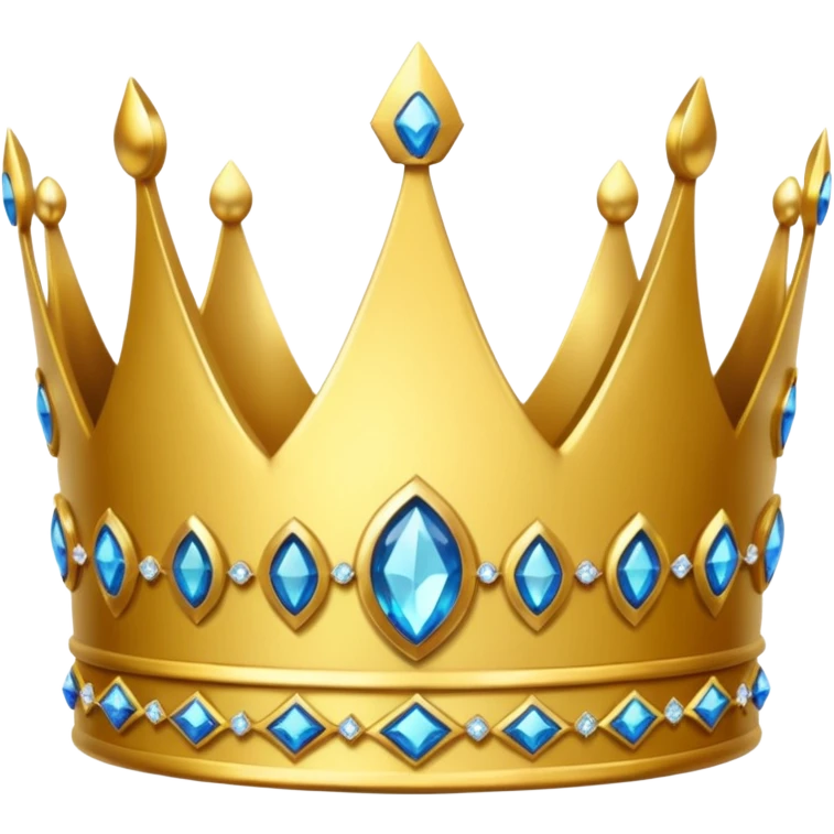 crown with glittering jewels emoji