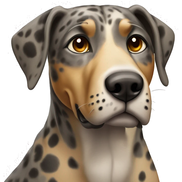 Catahoula leopard hound emoji