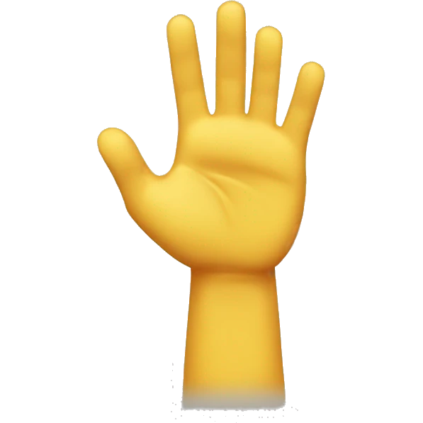 Sorry with  two hand attached emoji