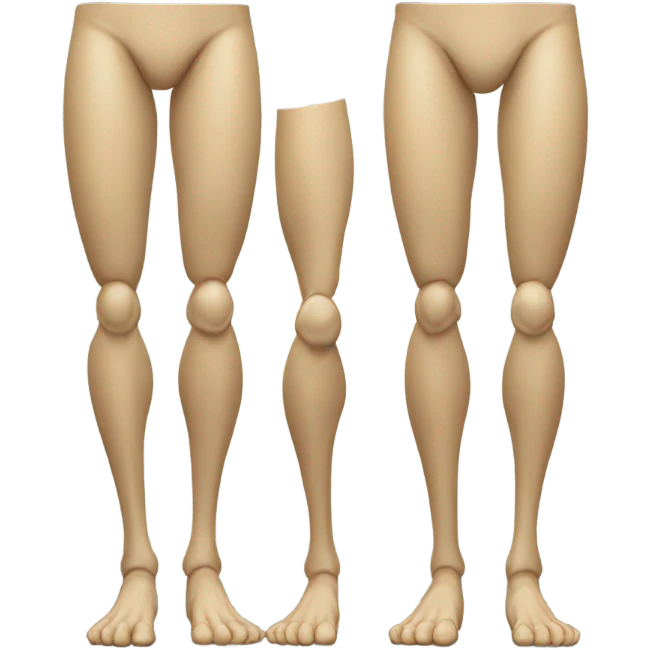 Three legs  emoji