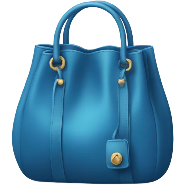 Blue bag for a jewellery store emoji