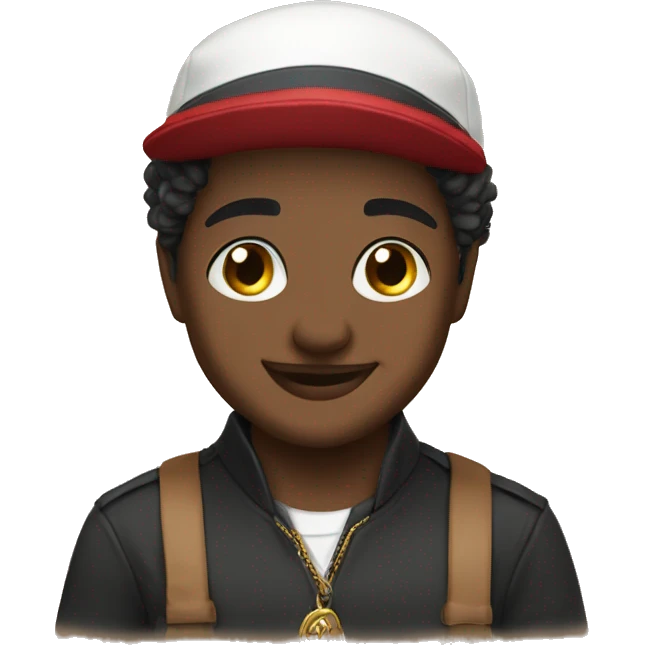 CHATON morad WITH DJELLAbah and cap emoji