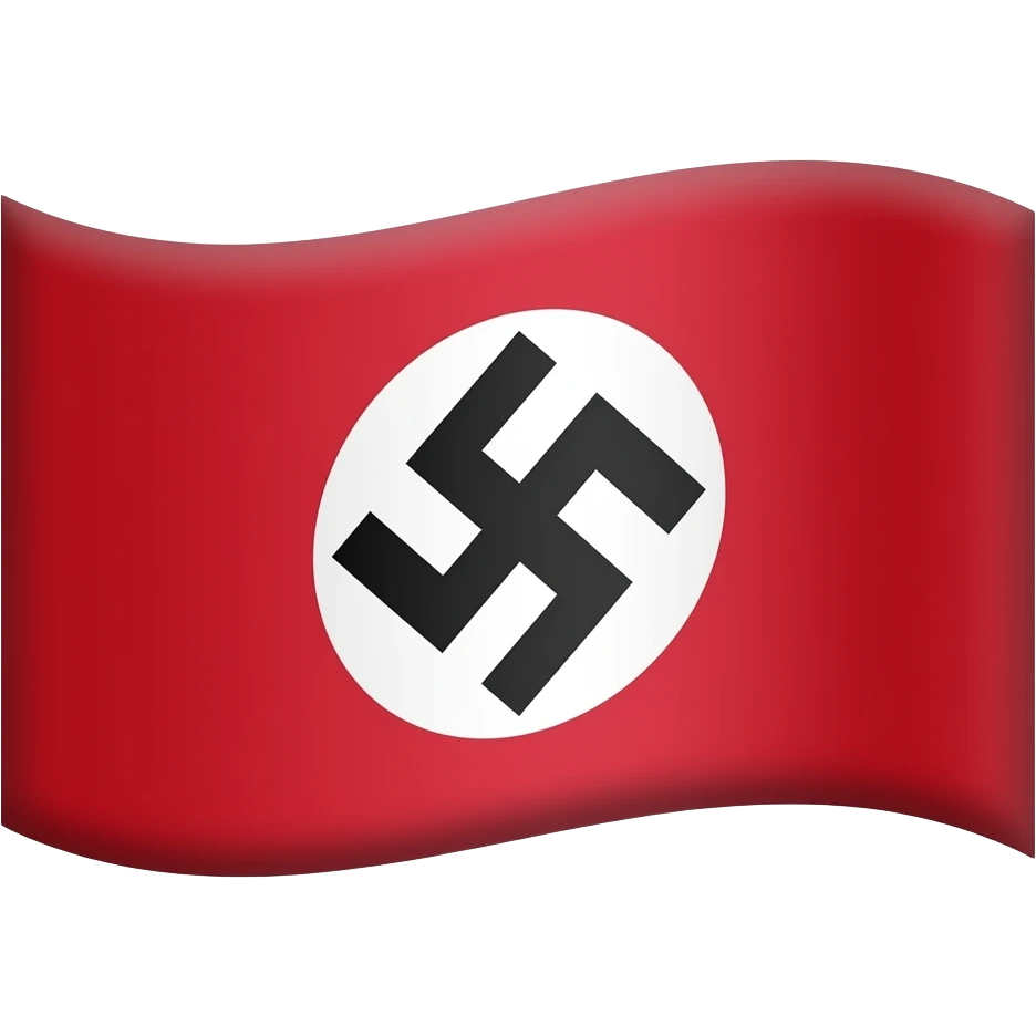 Flag with a swastika emoji emoji
