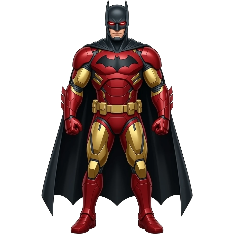 Iron man crossover Batman emoji