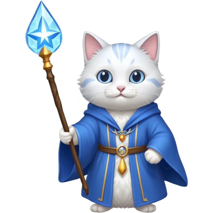 Cat wizard emoji