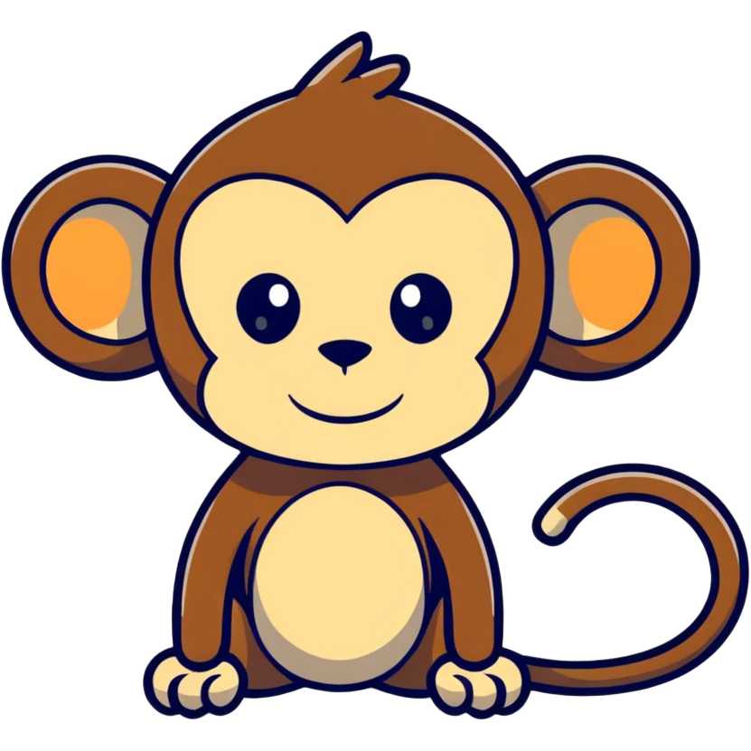 Monkey emoji