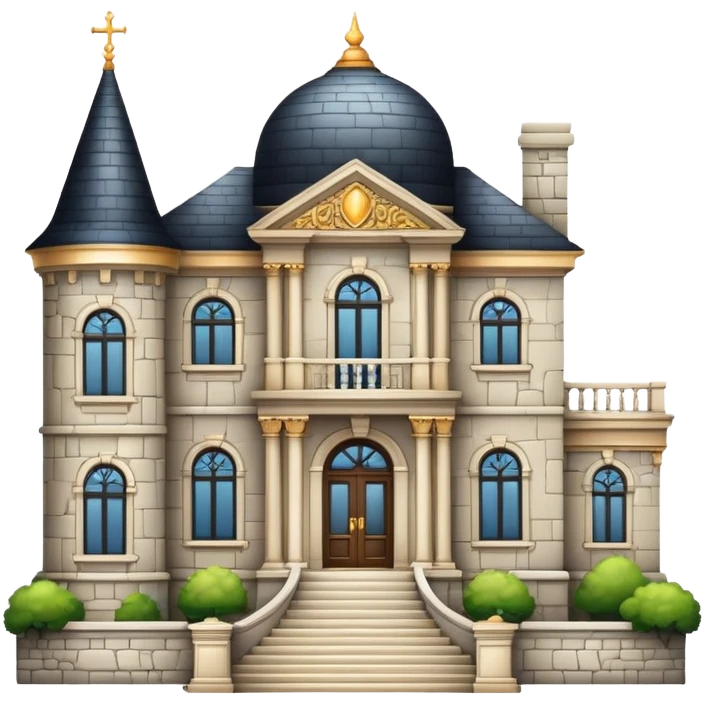 A mansion emoji