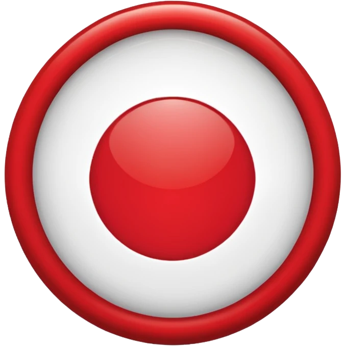 Japan flag thick white border  emoji