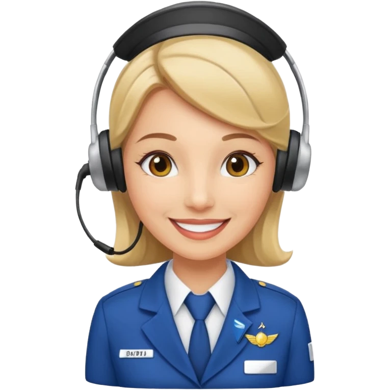 Tripulante de cabina  emoji