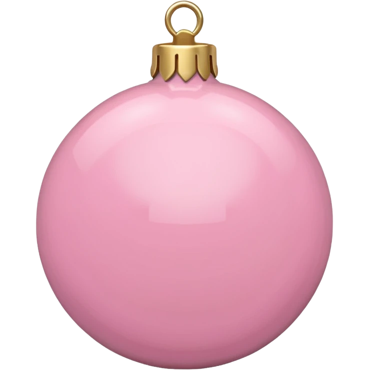 pink christmas porcelain  emoji