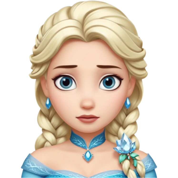 Elsa warier princess emoji
