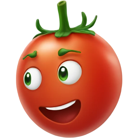 A splash tomato emoji