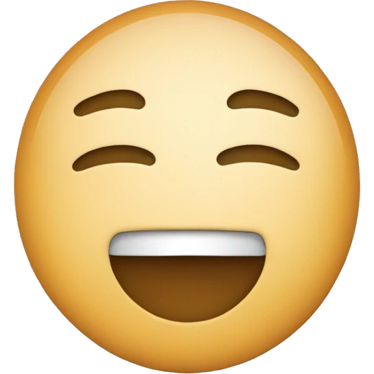 Smiling emoji with slep mark on cheek emoji