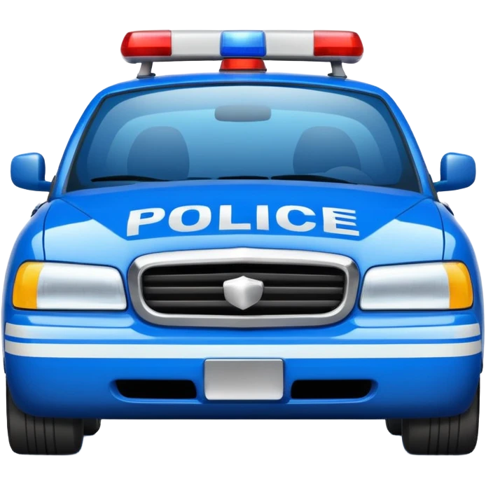 MACCHINA POLIZIA emoji