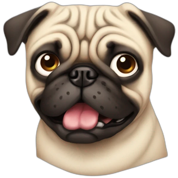 pug angry emoji