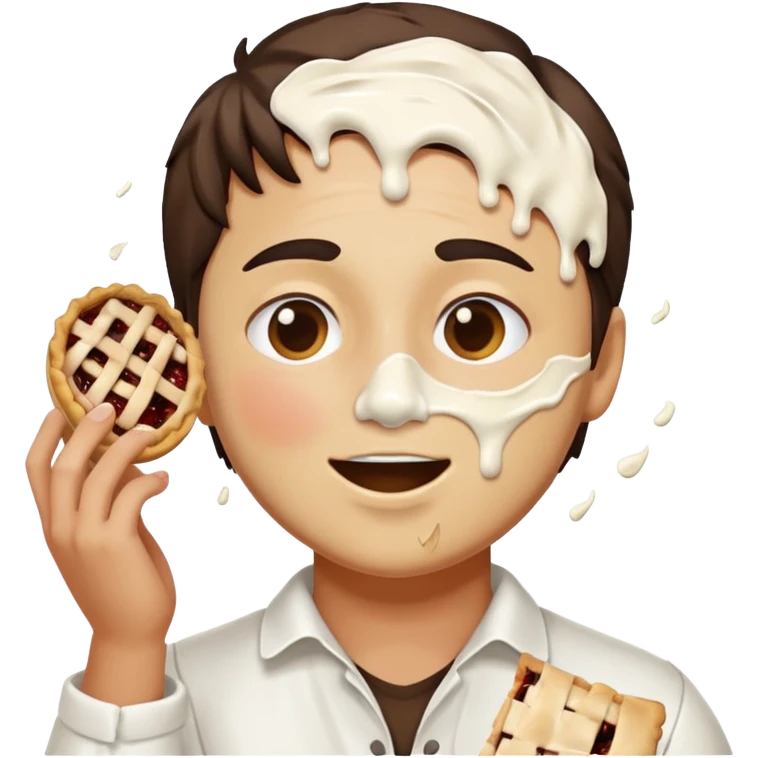 pie in the face emoji