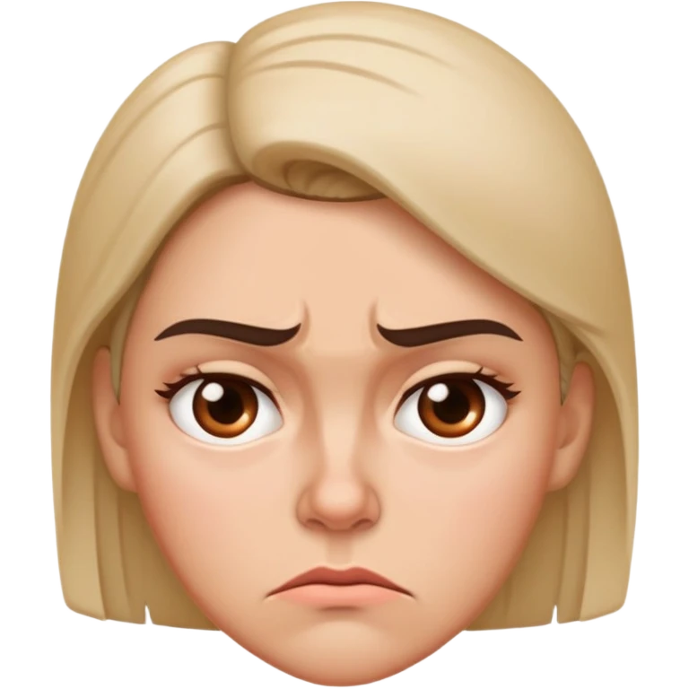 Woman annoyed  emoji
