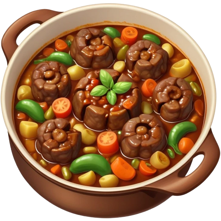 Jamaican ox tail dish emoji