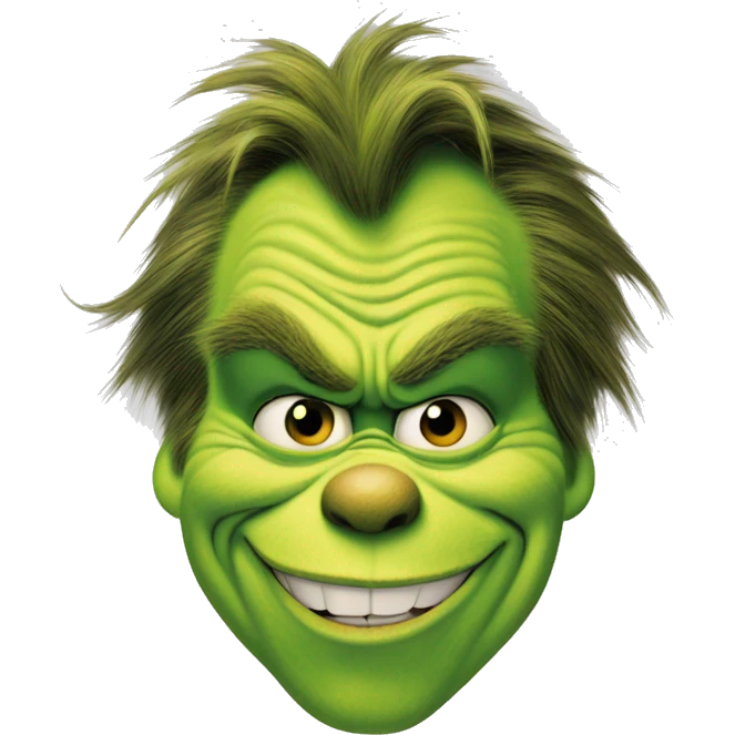 The grinch Jim carrey emoji
