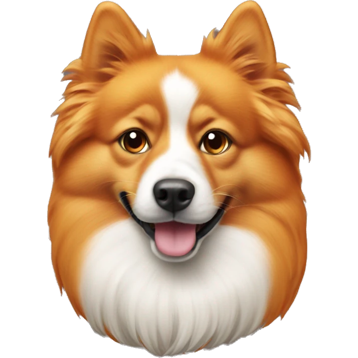 orange spitz emperor of the world emoji