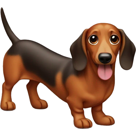 Sausage dog emoji