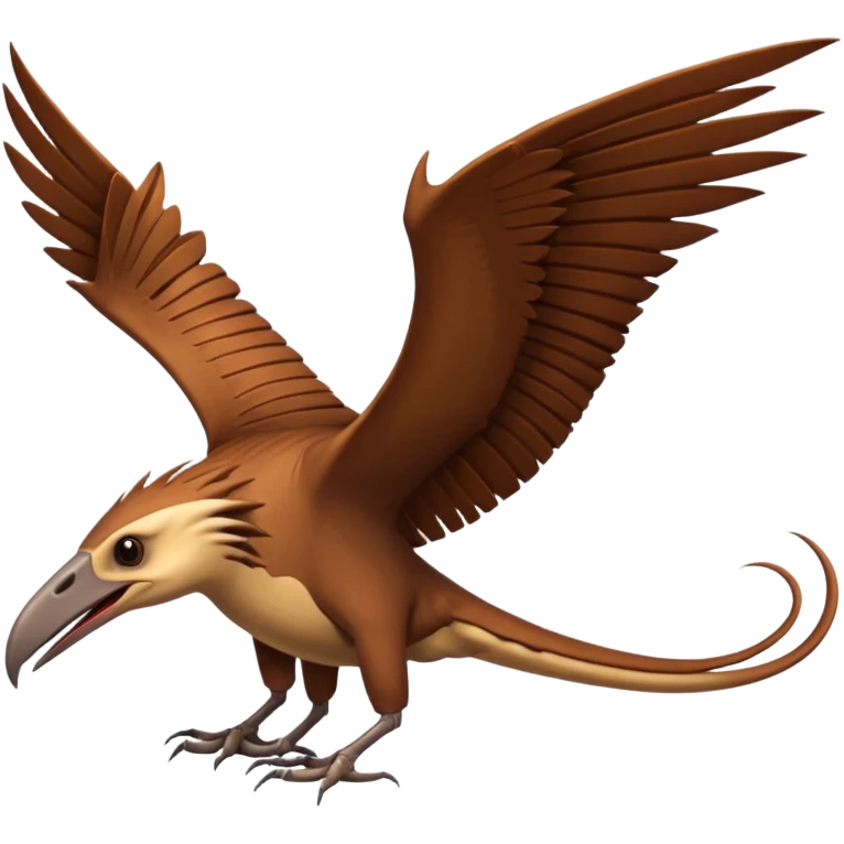 hyper realistic pterodactyl  emoji