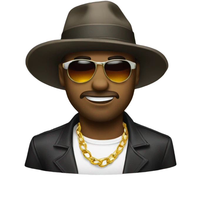 Pimp hat  emoji