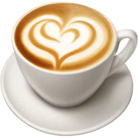 Love, coffe emoji