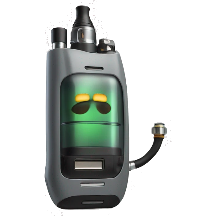 vape device with tank on top emoji