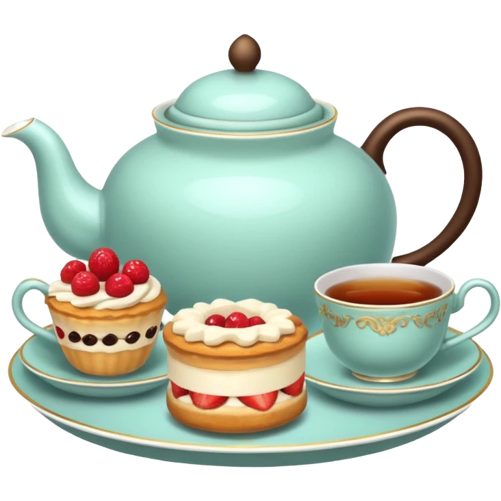 tea party emoji