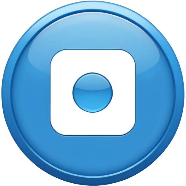 Blue roblox verified button emoji