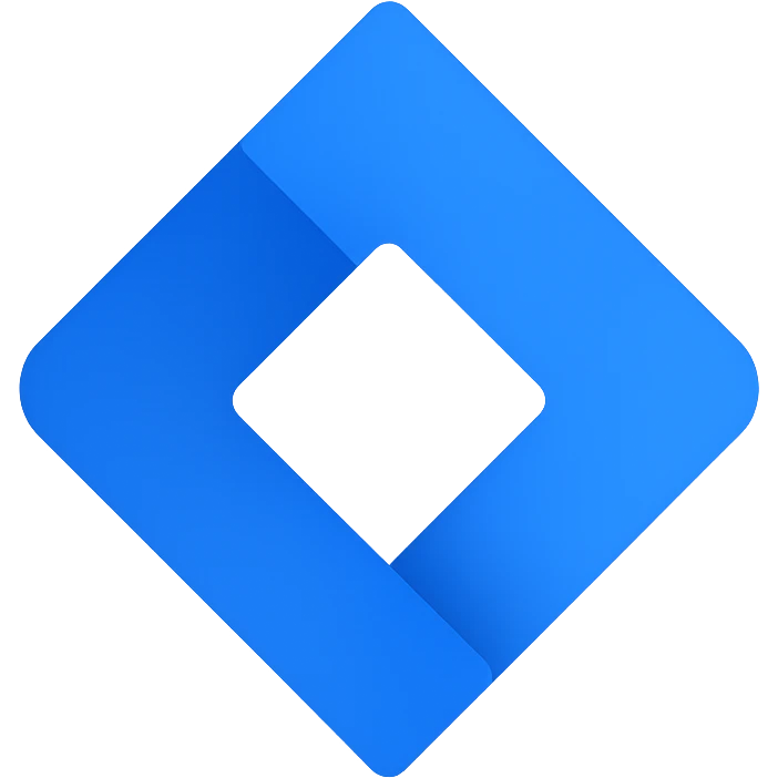 atlassian jira logo as a colored icon, clean and modern emoji