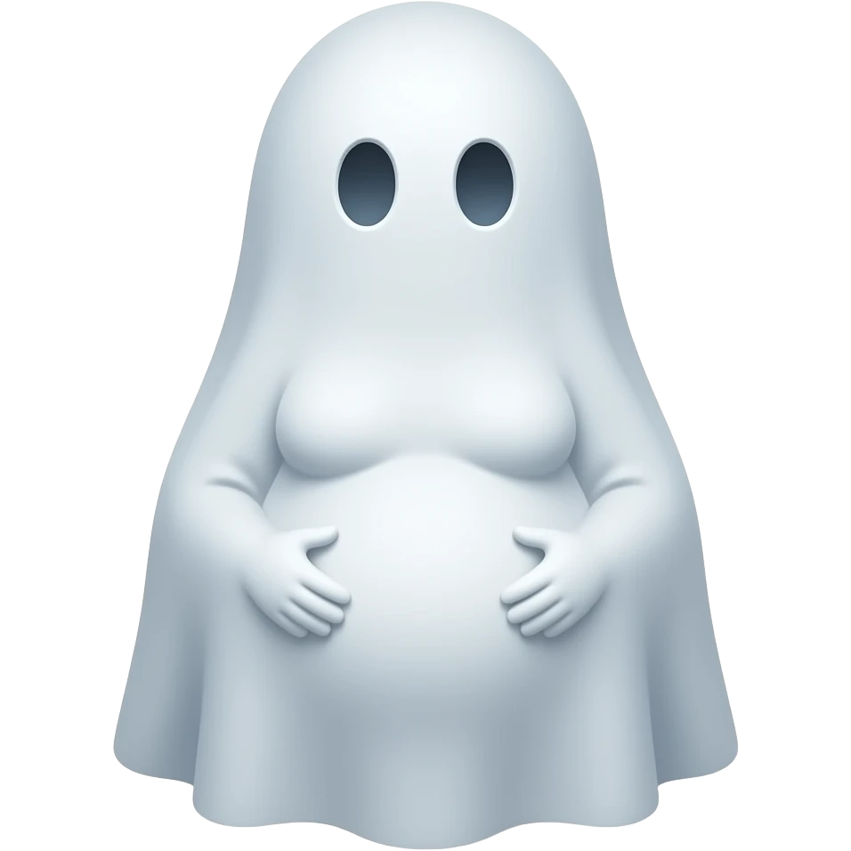 Muje ek koi bhi trending cartoon ka avtaar me ghost jesa  bana do pregnant emoji