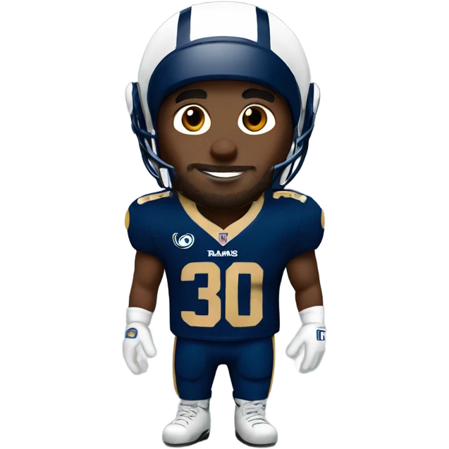 Los Angeles rams player emoji