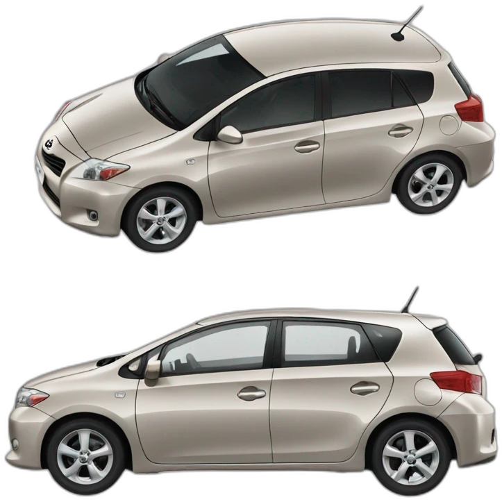 Toyota auris 2008 emoji